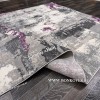 Турецкий Сиреневый Ковер Лофт Для Гостиной Арт 30035
