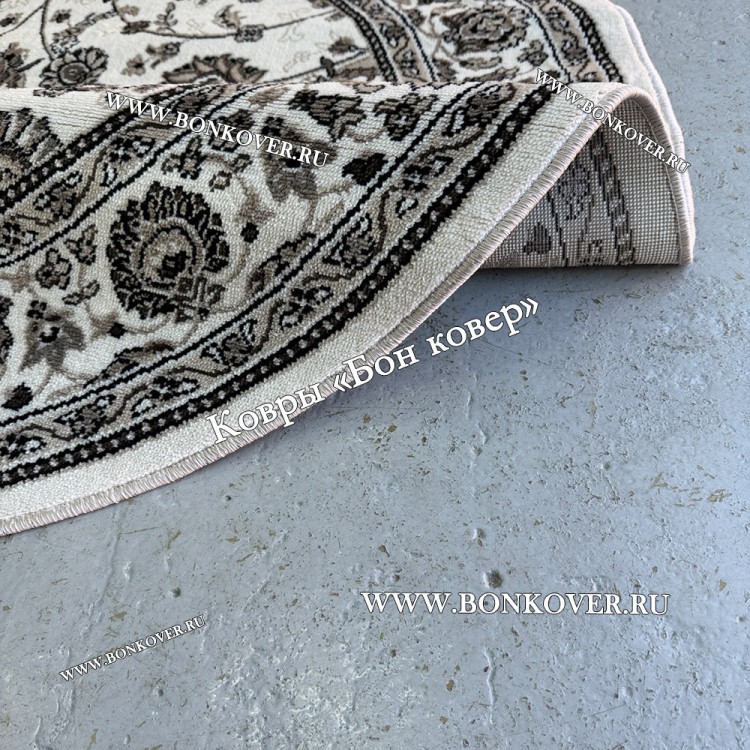 Круглый Ковер Для Гостиной Арт 30073 Белый