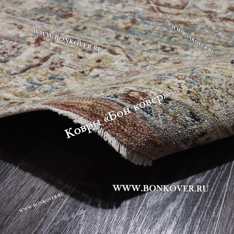 Ковер турецкий комнатный дизайн 75 Терракотовый Лофт