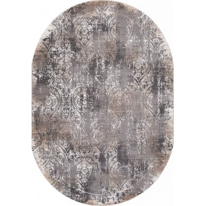 Ковер Armina 04078C GREY / BROWN Овал